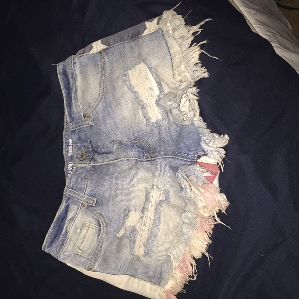 American flag shorts